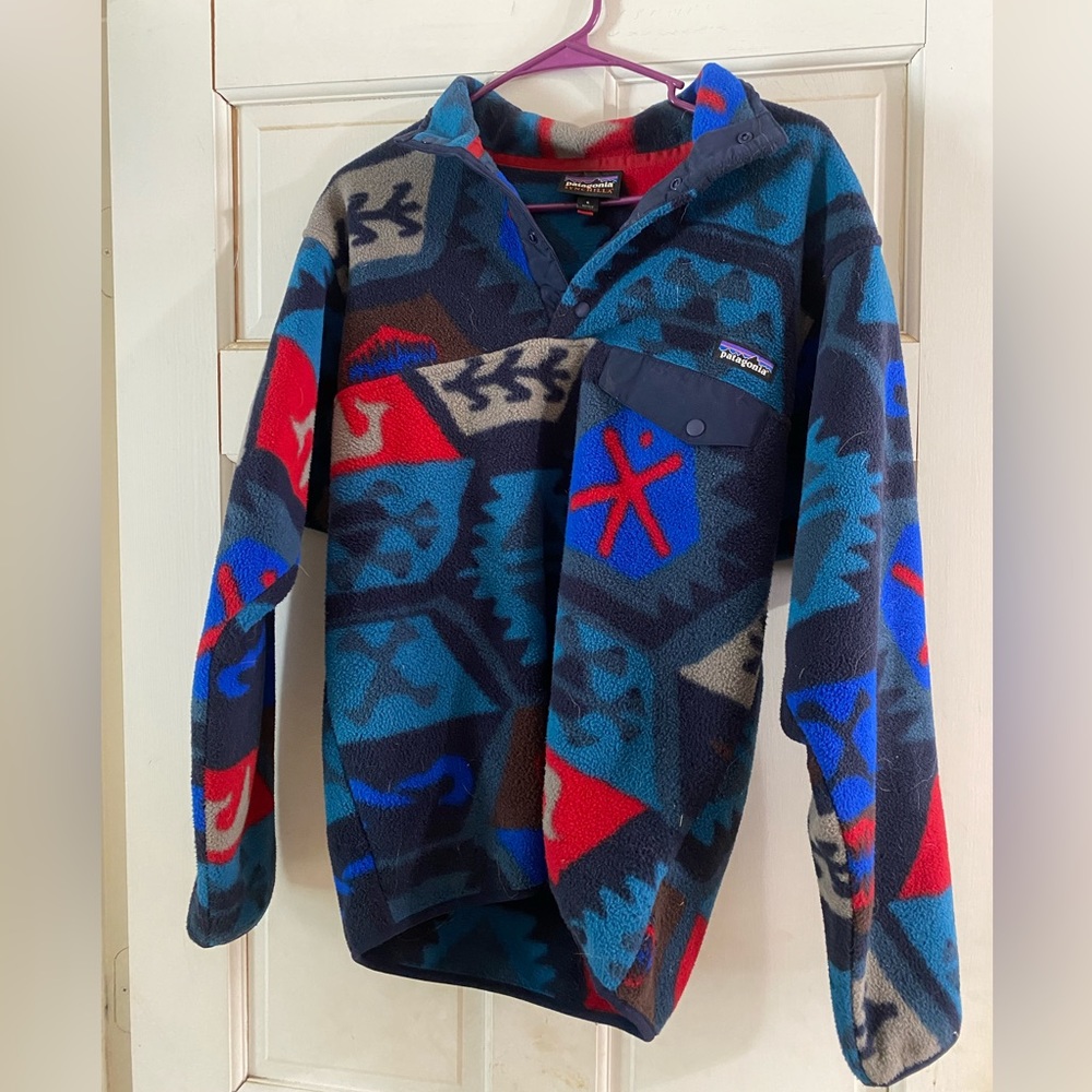 Aztec Patagonia fleece pullover size small extremely rare
